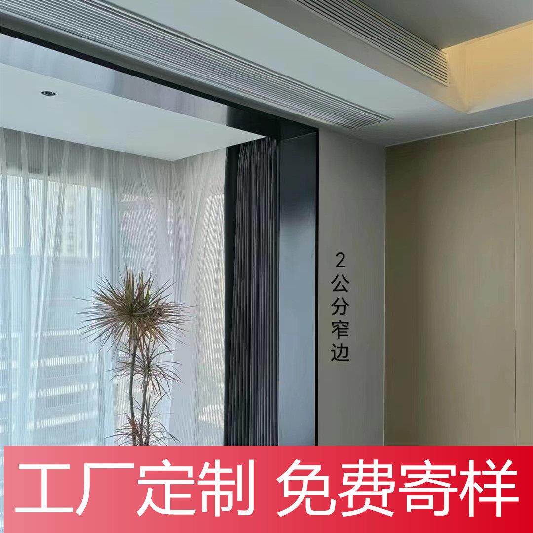 不锈钢门套极窄阳台包边门框铝合金哑口套卫生间金属垭口窗套包套