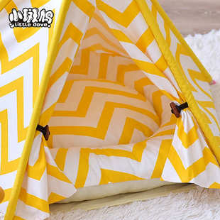 帐篷贵宾狗窝窝猫博宠物吉迪大型犬中娃娃熊泰美拆洗宠物窝可比