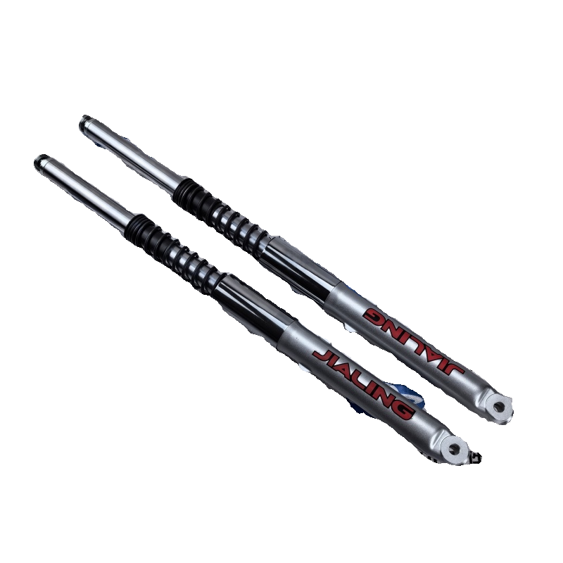 摩托车减震器嘉陵70前减震JH70前避震48助力弯梁前叉嘉鹏复古原厂