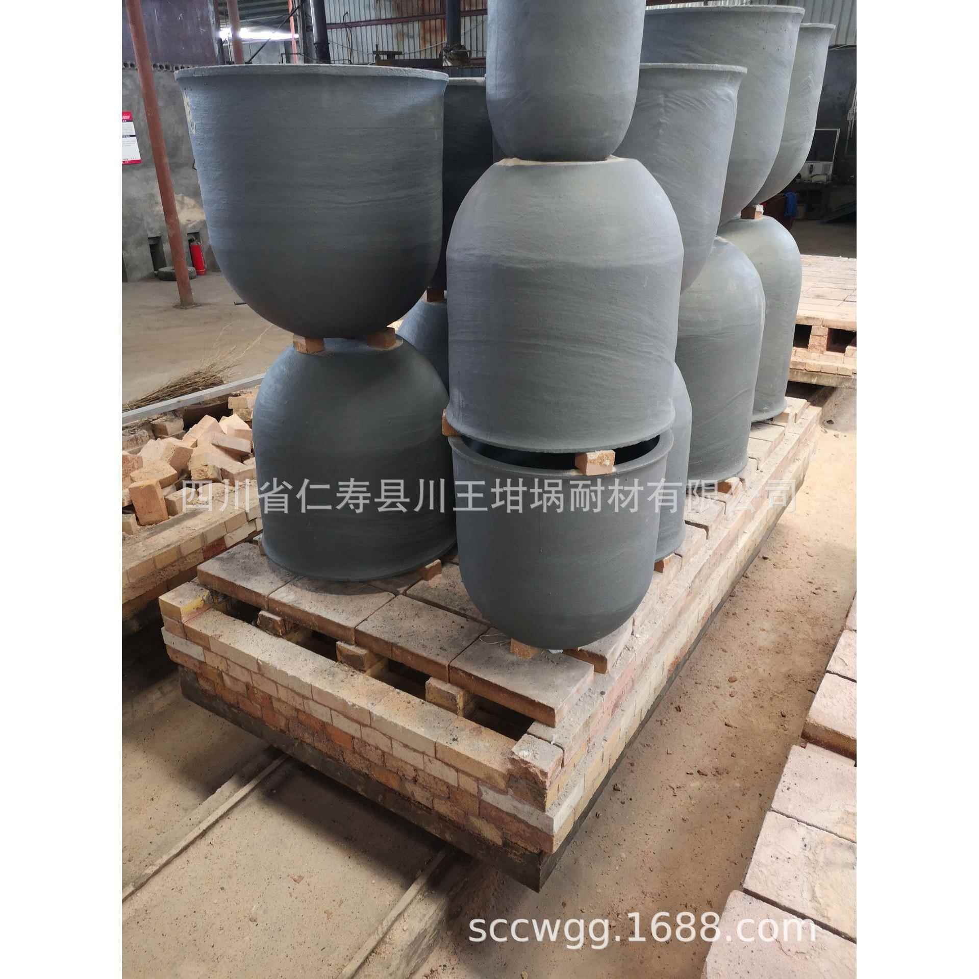 供应碳化硅石墨坩埚粘土石墨坩埚熔炼各种有色金属