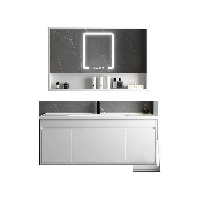 加厚实木多层板免漆浴室柜组合防潮防水一体陶瓷盆洗漱盆洗手台盆,家装主材,浴室柜,淘宝优惠券,粉丝福利购,淘宝优惠卷