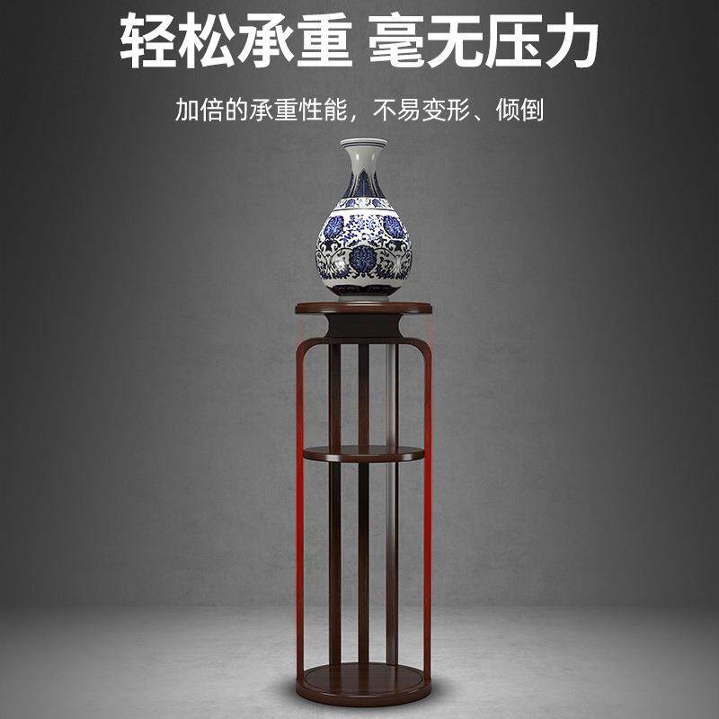 新中式用花架植花盆架多肉盆栽架家客厅绿置HC718物摆架件展示架