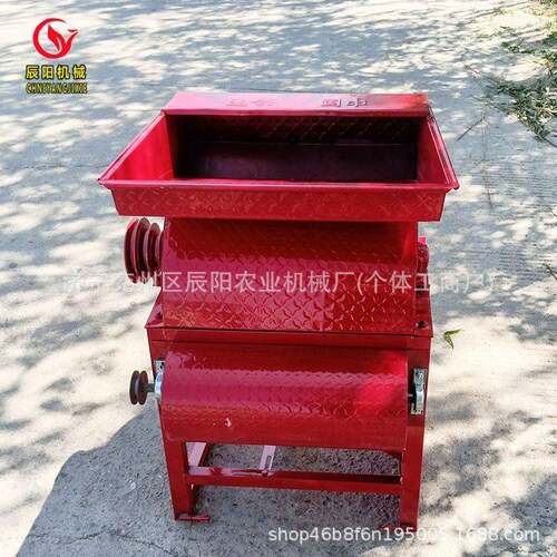220v电压电油均可用收获机玉米去皮脱粒一体机干湿两用去皮脱粒机