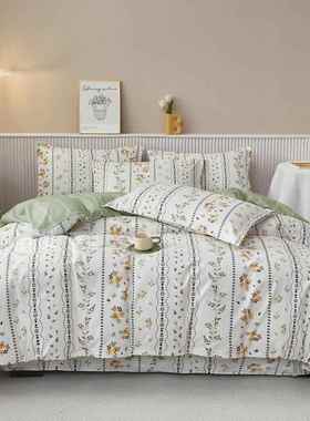 正品婚庆四件套大红色婚全棉1.8m2.m0床被双人结套床单式喜庆床上