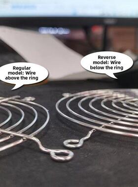 固昊GH120-304不锈钢网罩316轴流风机工业散热风扇保护罩机柜防护