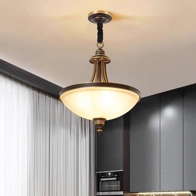 美简约餐厅灯吊灯全铜廊道过灯入户门厅502玄关灯欧式吧台灯走800