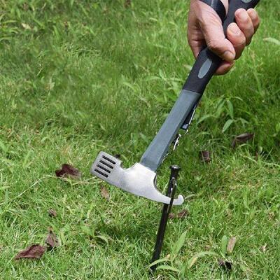 4/8pcs Camping Tent Legs and Hammer Set Tent Stakes Pegging