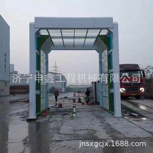 搅拌站煤矿建筑工地龙门摇摆式洗车机全自动冲洗龙门洗车机清洁