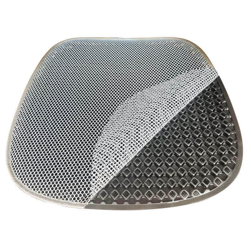 夏季坐垫沙发垫透气靠背冰丝凉垫单个通风办公电脑椅电竞椅运气好