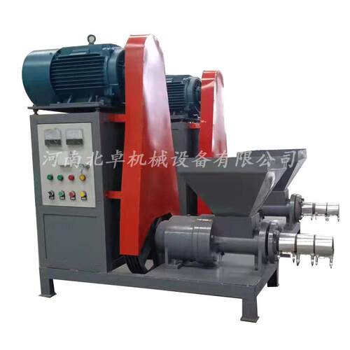 大型草木制棒机 果木稻壳木炭机 木粉木渣炭渣制棒机现货供应