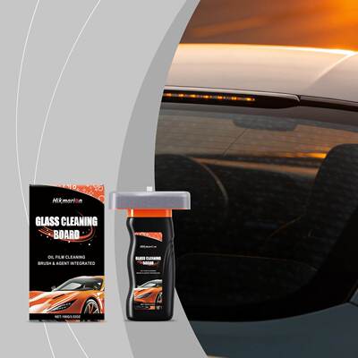 Hikmarion Glass Oil Film Cleaning Brush - A convenient daily