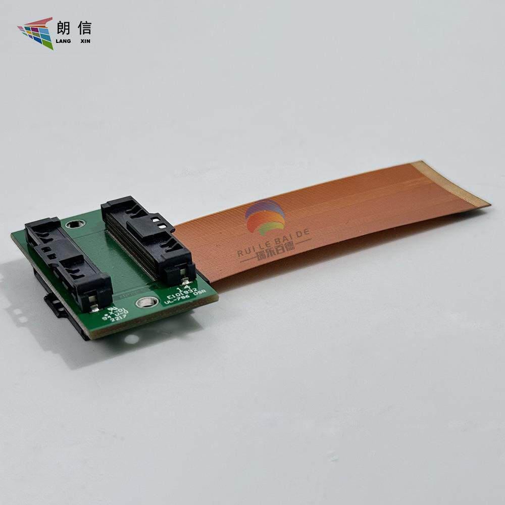 喷墨打印机 赛尔XAAR打印头转换线带卡扣转接器1002转1001连接座