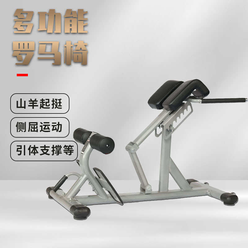 多功能可调节罗马椅商用健身椅家用山羊挺腰器健身房腹肌板牧师凳