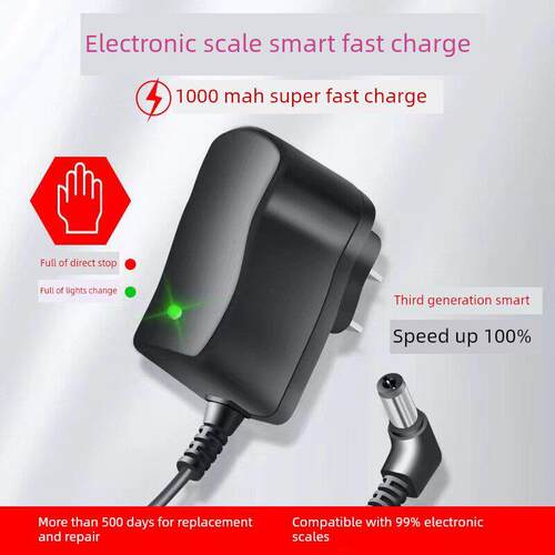 ACS-30型电子计价秤充电器220V 50Hz大阳/华鹰衡器充电器圆孔通用