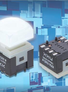 SMT贴片安装按键红绿蓝白RGBW四色带灯按钮开关KP04-15ASW