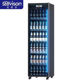 史蒂芬stevison单门展示柜冰柜商用冷藏柜风冷酒水柜FL-400D