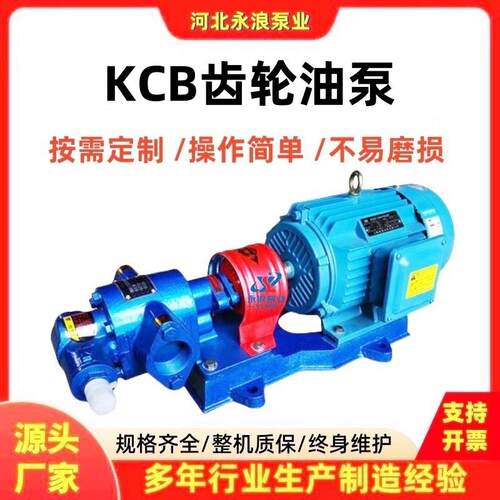 现货直销CB齿轮泵离心铸铁油泵卧式不锈钢泵耐高温齿轮泵自吸