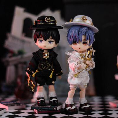 ob11娃衣 魔法套装欧式小礼服p9 p10 YmY 小铃铛素体 12分娃衣bjd