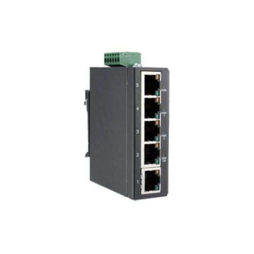 研华5口百兆紧凑型非网管工业以太网交换机，EKI-2525LI