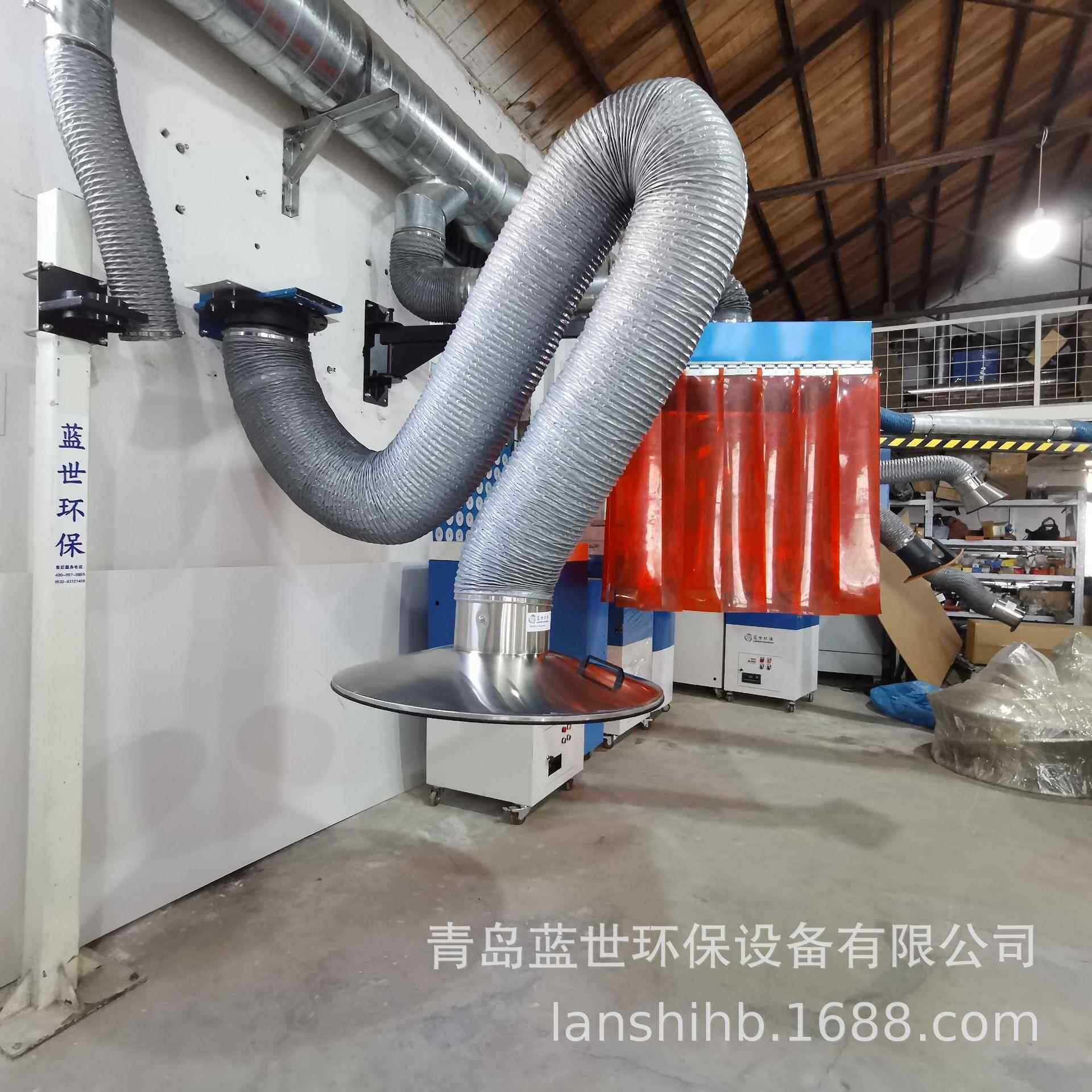 管径300m不锈柔钢吸气臂万向性吸烟臂吸尘臂m气抽排臂PVS焊烟吸臂