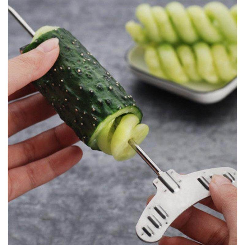 304卷卷薯条刀不锈钢套装螺旋刀水果螺卷器麻花黄瓜土豆卷花样切