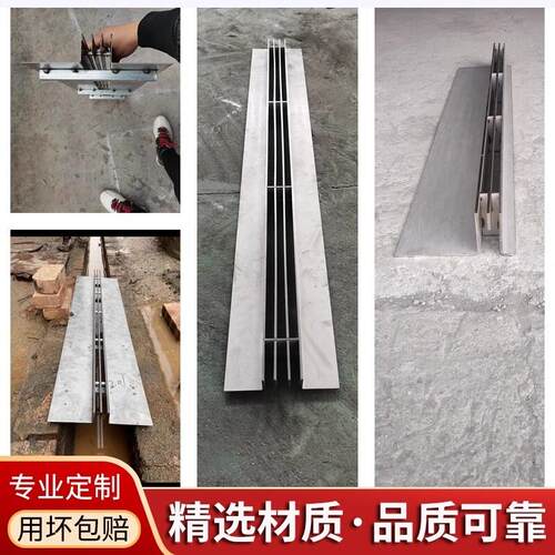 成品线性排水沟下水树脂u型槽广场隐藏式不锈钢缝隙式盖板市政