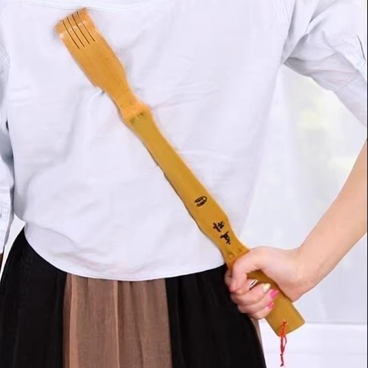 痒痒挠竹子抓背神器竹制精打磨老年人背部挠痒痒挠痒挠痒扒抓痒器