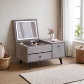 梳妆台卧室现代简约梳妆桌家用飘窗化妆台小型化妆柜小桌子化妆桌