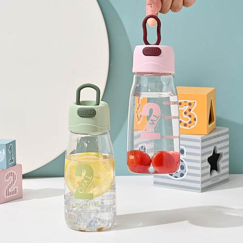 New Summer Plastic Water Bottle Space Cup Sports Bottle with