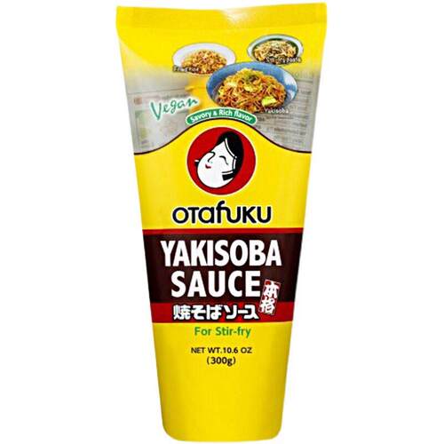 日本进口otafuku多福炒面酱300g 日式炒拉面调味汁拌饭用调味酱料