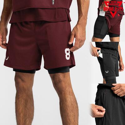 Muscle Fitness Stretch Fitness Shorts Running Breathable