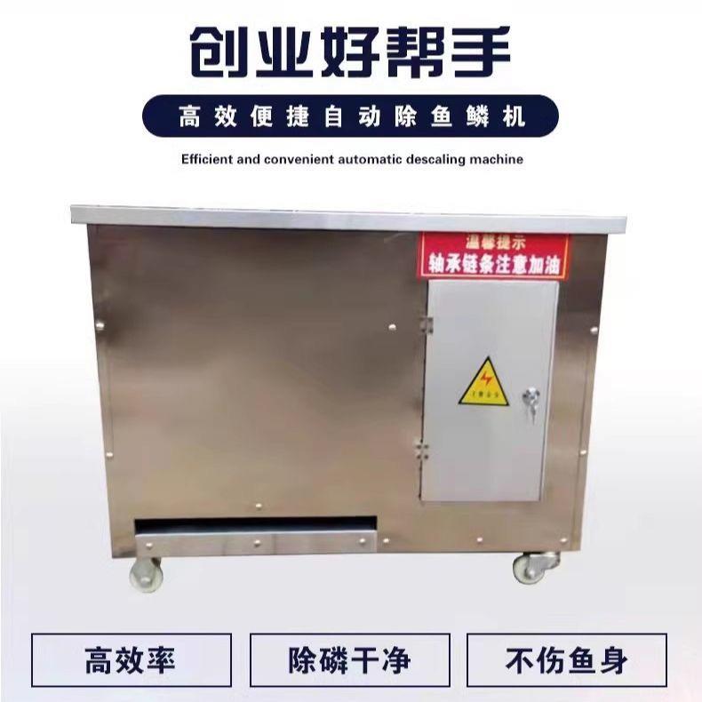 大型全自动商用鱼鳞机鱼鳞刨刮除鱼鳞机不锈钢脱鱼鳞机除去鱼鳞机