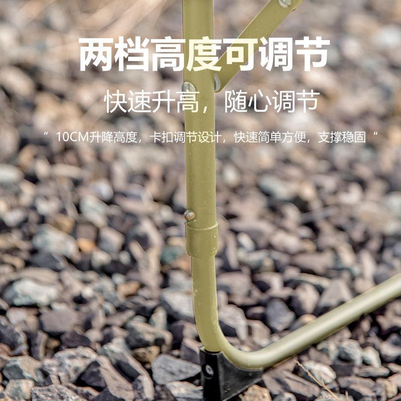 山之客户外野营铝合金7040可折叠升降高低两用升降网格桌