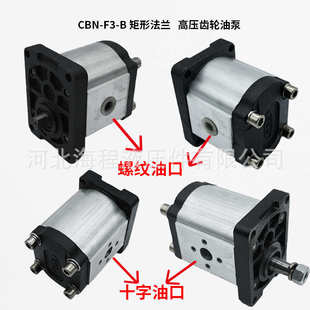 矩形法兰 单联齿轮油泵 拖拉机 CBN 农机 叉车 工程机械专用