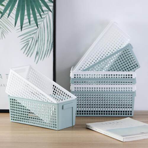 INS-style storage basket, snack organizer, hollow rectangula