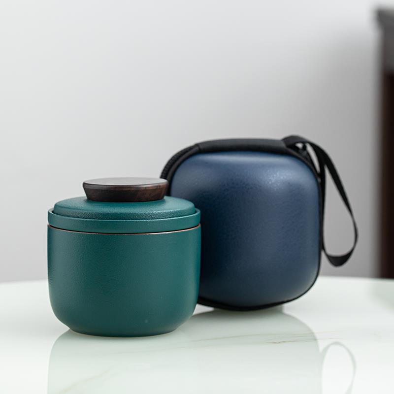 高档记》今你朝《迷一壶一杯快客杯旅行茶具套装企业会商年务伴手