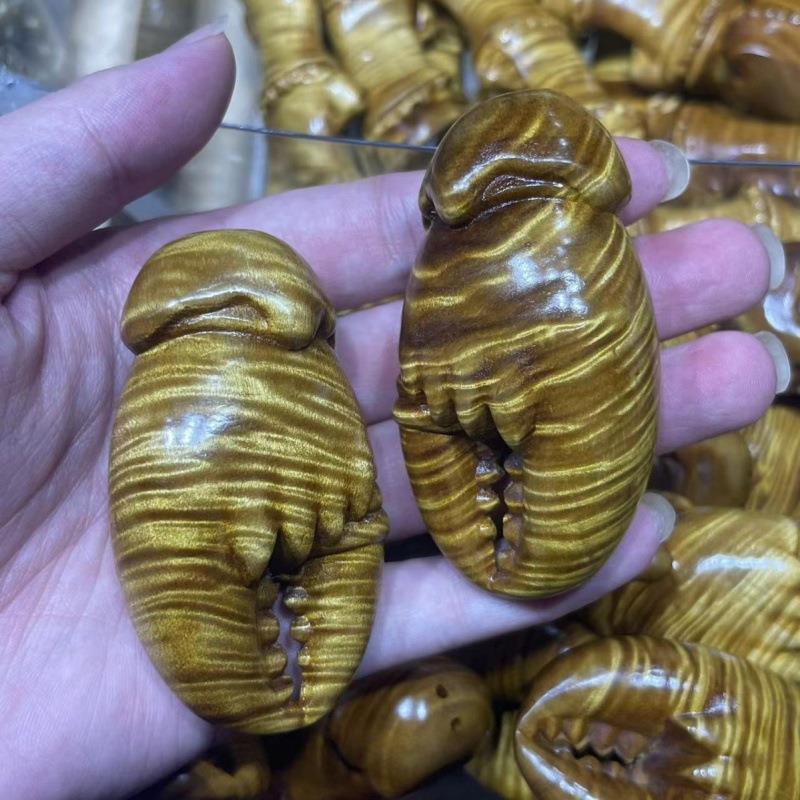 金丝楠木满波钳子手把件新款马上有钳挂件送礼佳品