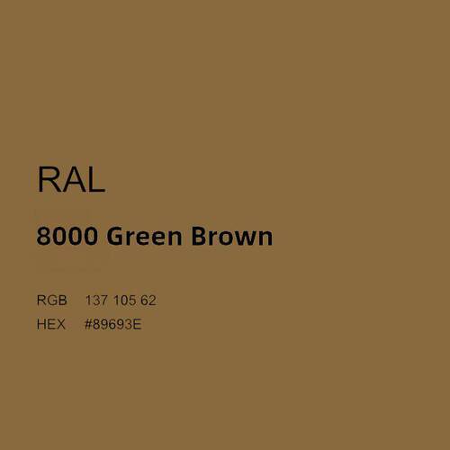三和手摇自动喷漆RAL8000绿棕色劳尔色卡修补漆金属漆防腐防锈