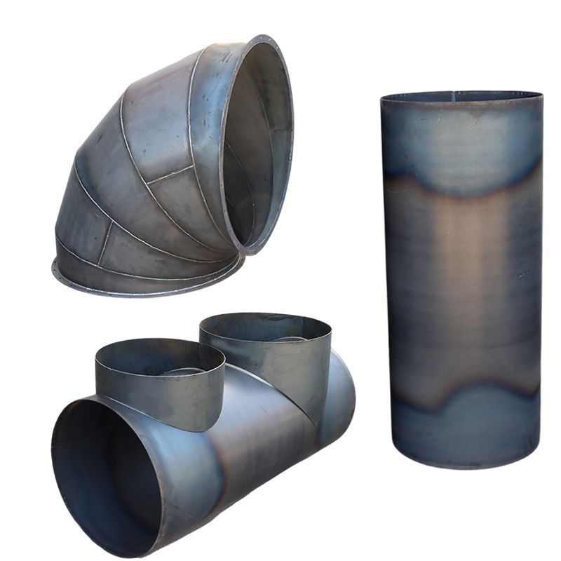 黑铁碳钢人防工业风管风管除尘通风管道弯头无缝风管工程焊接碳钢