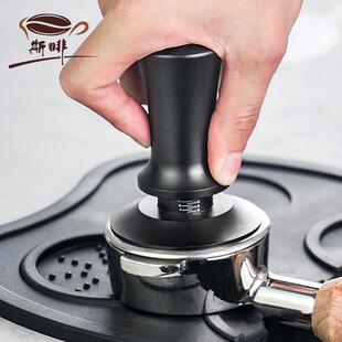 斯啡弹力压粉器不锈钢平衡恒定压力填压粉锤定力压粉器51mm58mm