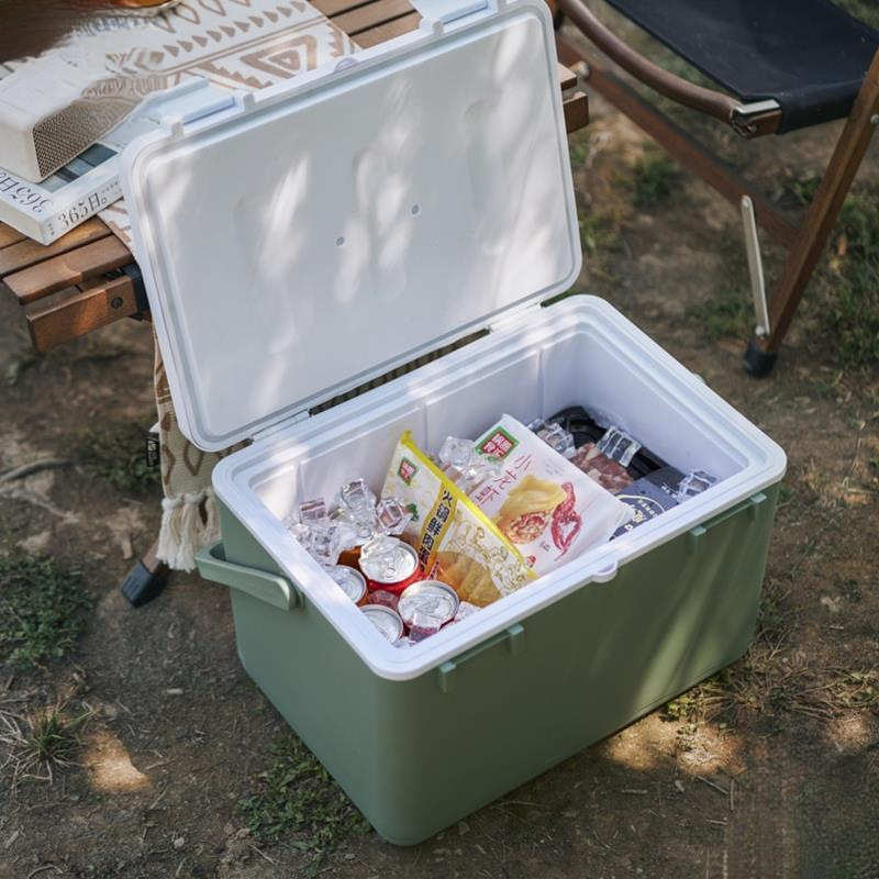 冰块保温箱冷藏箱摆摊户外露营食品商用冰桶小冰箱车载便携家用无