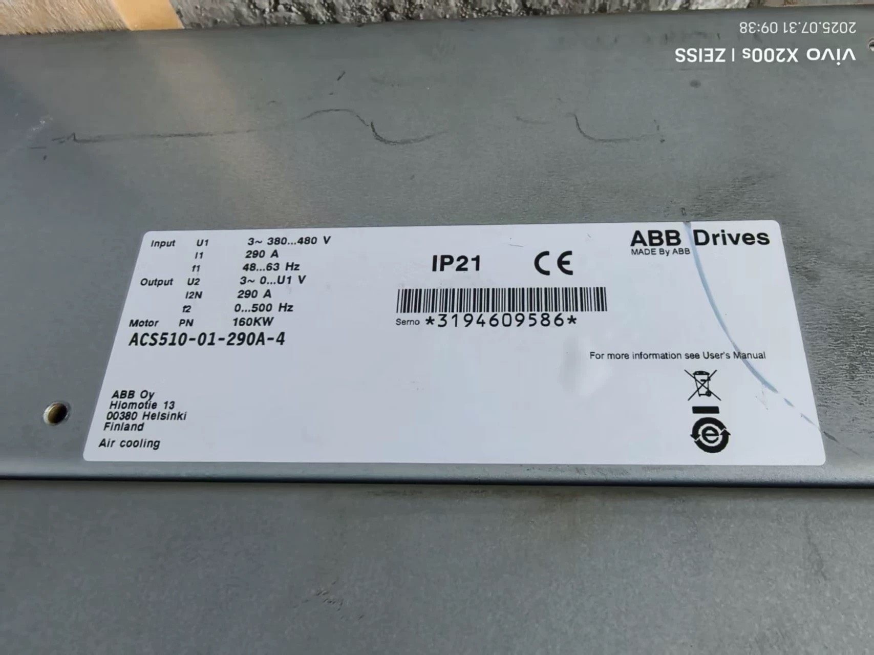 ACS510-01-195A-4   ACS510-01-2