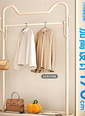 挂衣架落QGL地家用卧室卧衣内房间的晾置主衣衣帽架子床边简易脏