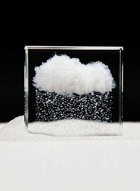 格格物云朵摆件[雨云雪云雪人流星]桌面饰品男女朋友创意圣诞礼物