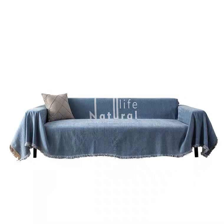 外贸沙发巾全盖沙发盖布套罩盖巾布垫毯全包通用北欧风格ins风