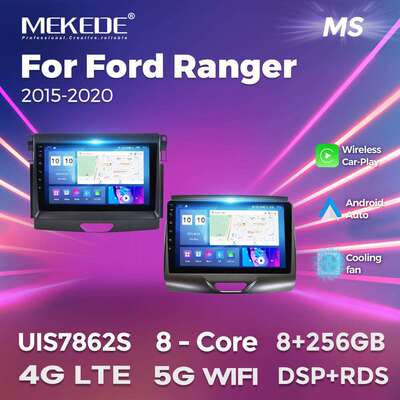 适用于FordRanger2015-2020福特撼路者车载安卓导航中控carplay