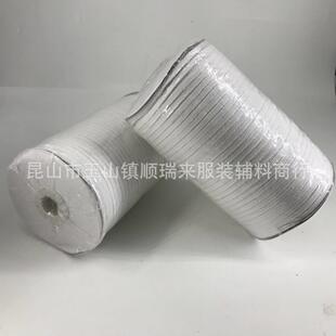 新款 纱带 棉肩带 棉平纹棉带 直销供应0.3CM本白色黑色漂白色