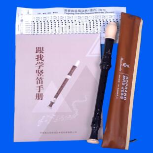台湾音乐园MRS MRS 209G德式 高音八孔直笛初学者学生用 208B英式