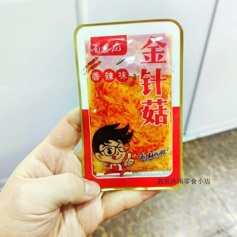 蜀味龙香辣金针菇大刀藕片萝卜皮海带片海带丝开袋即食玉米粒麻辣
