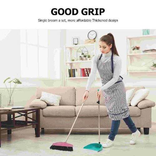 Stainless Steel Broom Home Cleaning Thickened Hygiene (Pink